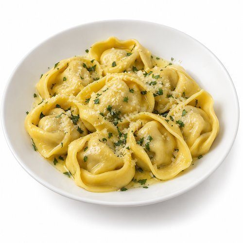 Tortelloni Ricotta Spinat,  alla Panna